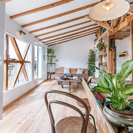 아파트 Balcony To Garden W Ac - Vintage Library 리스본